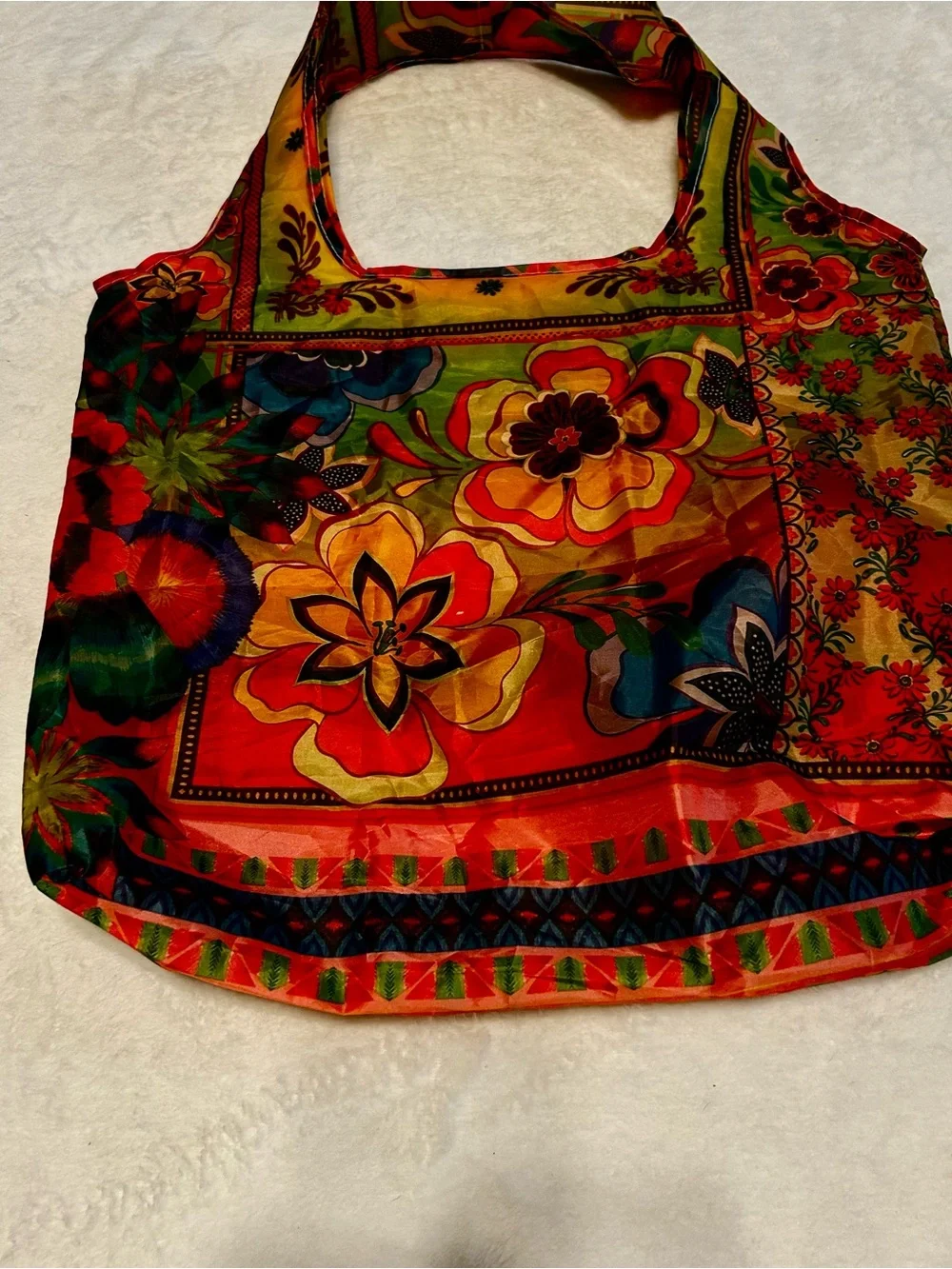 Johnny Was California. Nylon Tote BOHO FLORAL